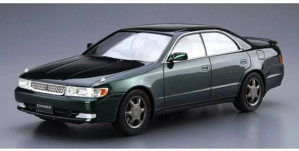 Aoshima Toyota JZX90 Chaser/Cresta '93 1/24 plastikinis surenkamas modelis
