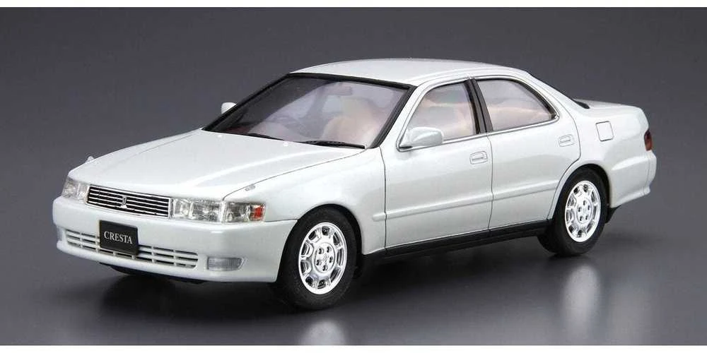Aoshima Toyota JZX90 Chaser/Cresta '93 1/24 plastikinis surenkamas modelis