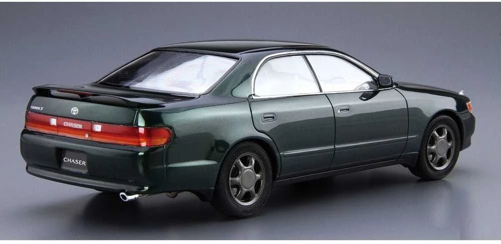 Aoshima Toyota JZX90 Chaser/Cresta '93 1/24 plastikinis surenkamas modelis