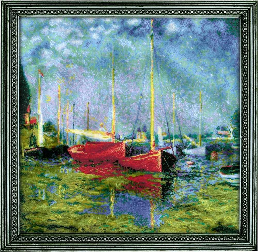 Argenteuil after C. Monet's Painting siuvinėjimo rinkinys iš RIOLIS Nr.: 1779