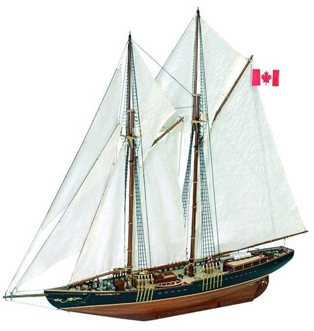 Artesania Latina Bluenose II škunas, medinis laivo modelio rinkinys 1:75