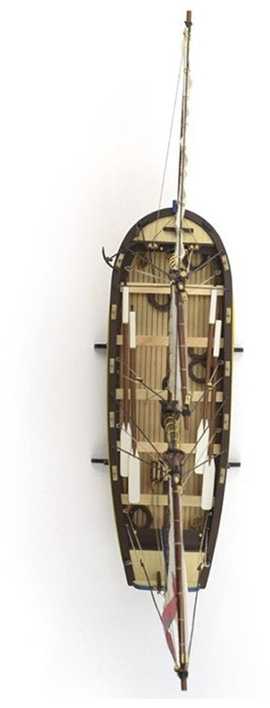 Artesania Latina HMS Endeavour kapitono valtis 1:50 – modelio rinkinys 19005