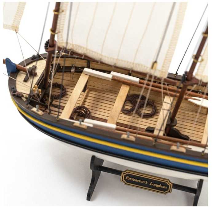 Artesania Latina HMS Endeavour kapitono valtis 1:50 – modelio rinkinys 19005