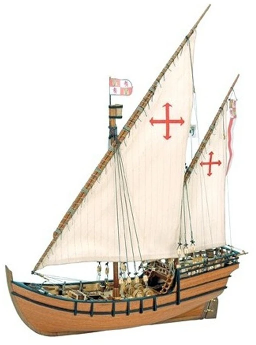 Artesania Latina La Niña karavelė 1:65 – medinis surenkamas laivo modelio rinkinys