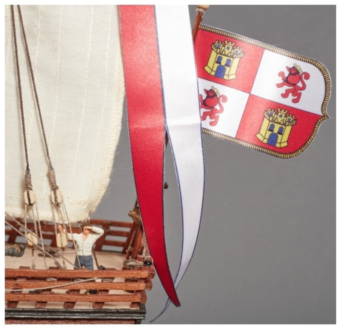 Artesania Latina Santa Maria karavelės medinis laivo modelio rinkinys 1:65
