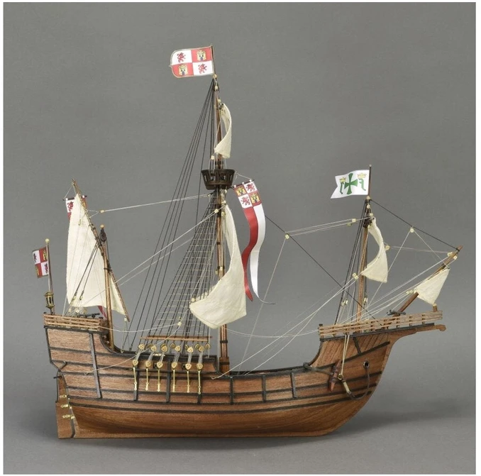Artesania Latina Santa Maria karavelės medinis laivo modelio rinkinys 1:65