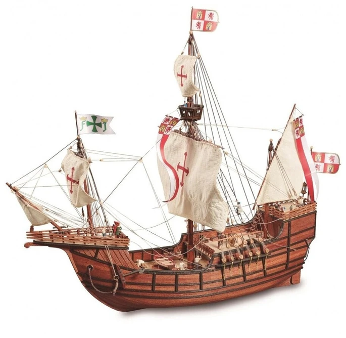 Artesania Latina Santa Maria karavelės medinis laivo modelio rinkinys 1:65