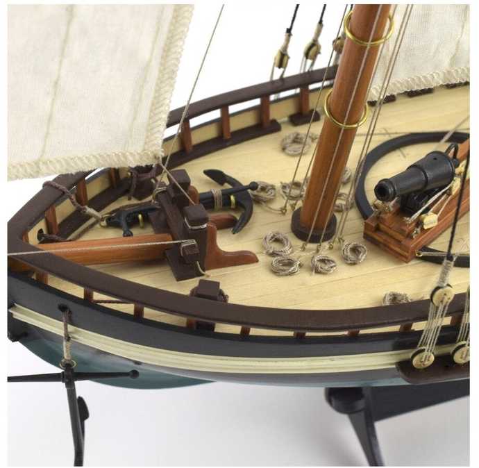Artesania Latina škuna Virginia 1:41 medinis laivo modelio rinkinys