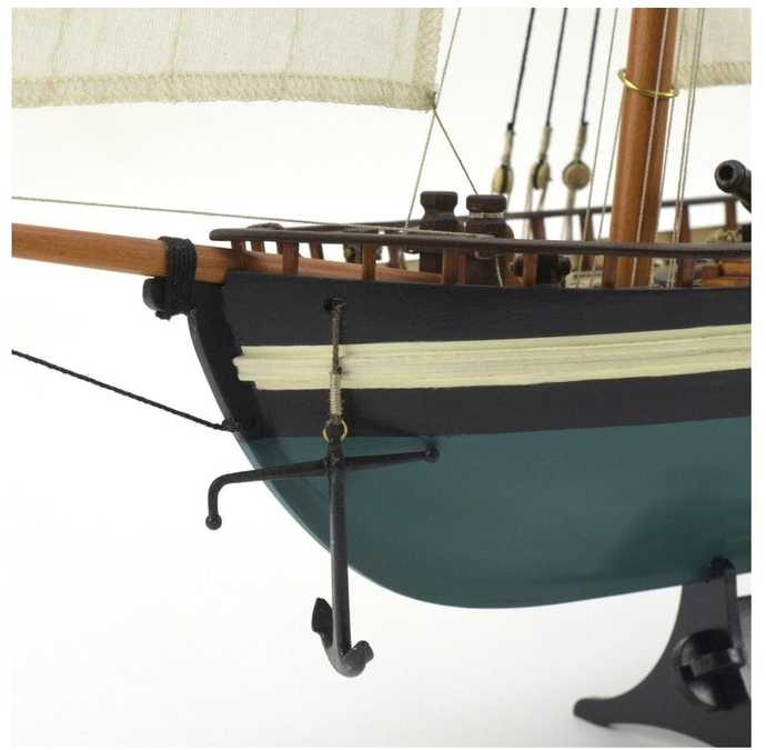 Artesania Latina škuna Virginia 1:41 medinis laivo modelio rinkinys