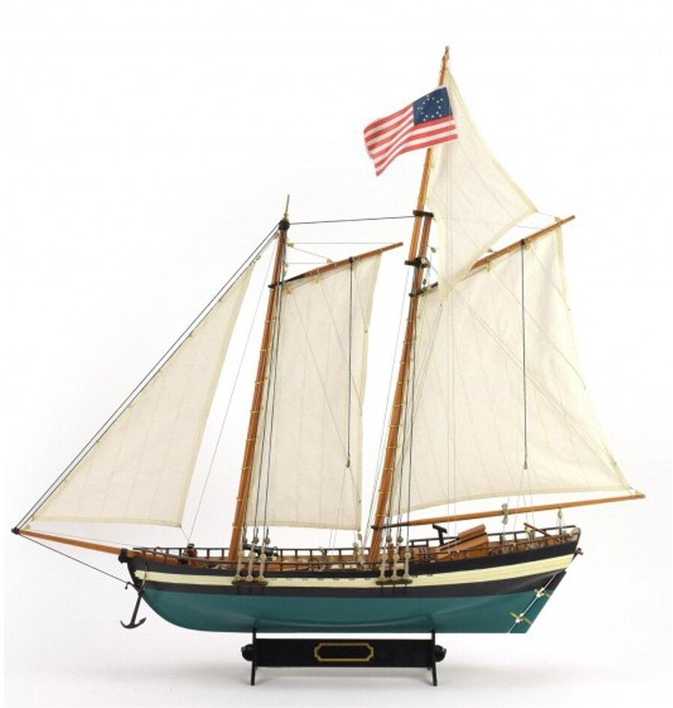 Artesania Latina škuna Virginia 1:41 medinis laivo modelio rinkinys