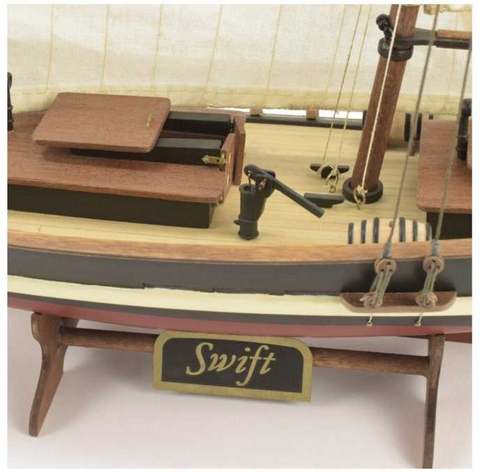 Artesania Latina Swift 1:50 medinis locmano laivo modelio rinkinys