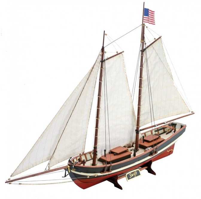 Artesania Latina Swift 1:50 medinis locmano laivo modelio rinkinys