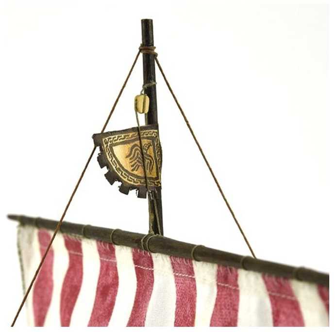 Artesania Latina Vikingų drakaras 1:75 – medinis laivo rinkinys