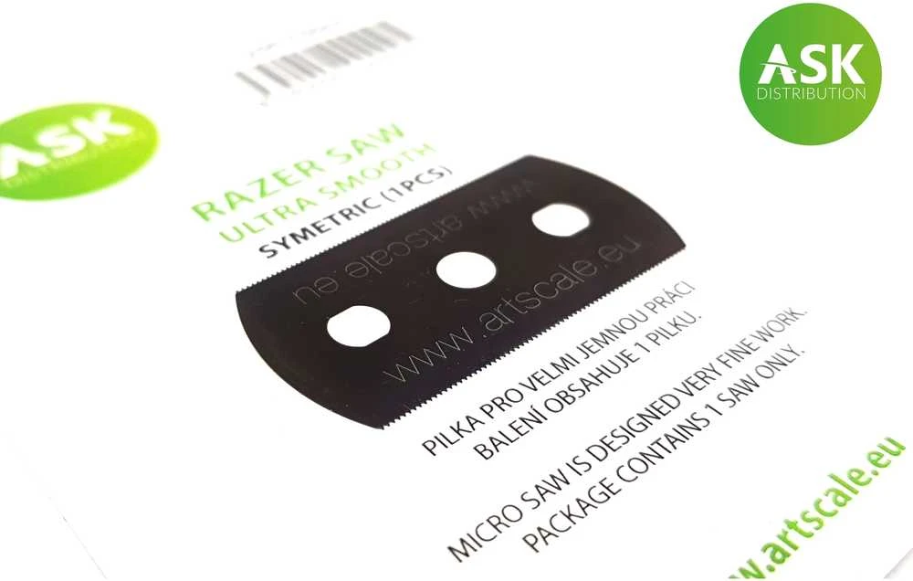 ASK - Art Scale Kit ASK pjūklas 200-T0005 – itin lygūs, simetriški 70/70 dantys