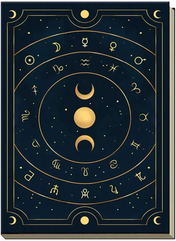 Nešiojamas Užrašų Knygelė - Lo Scarabeo Astral Journal 160 Liniuotų Puslapių 15 x 21 cm 380 g