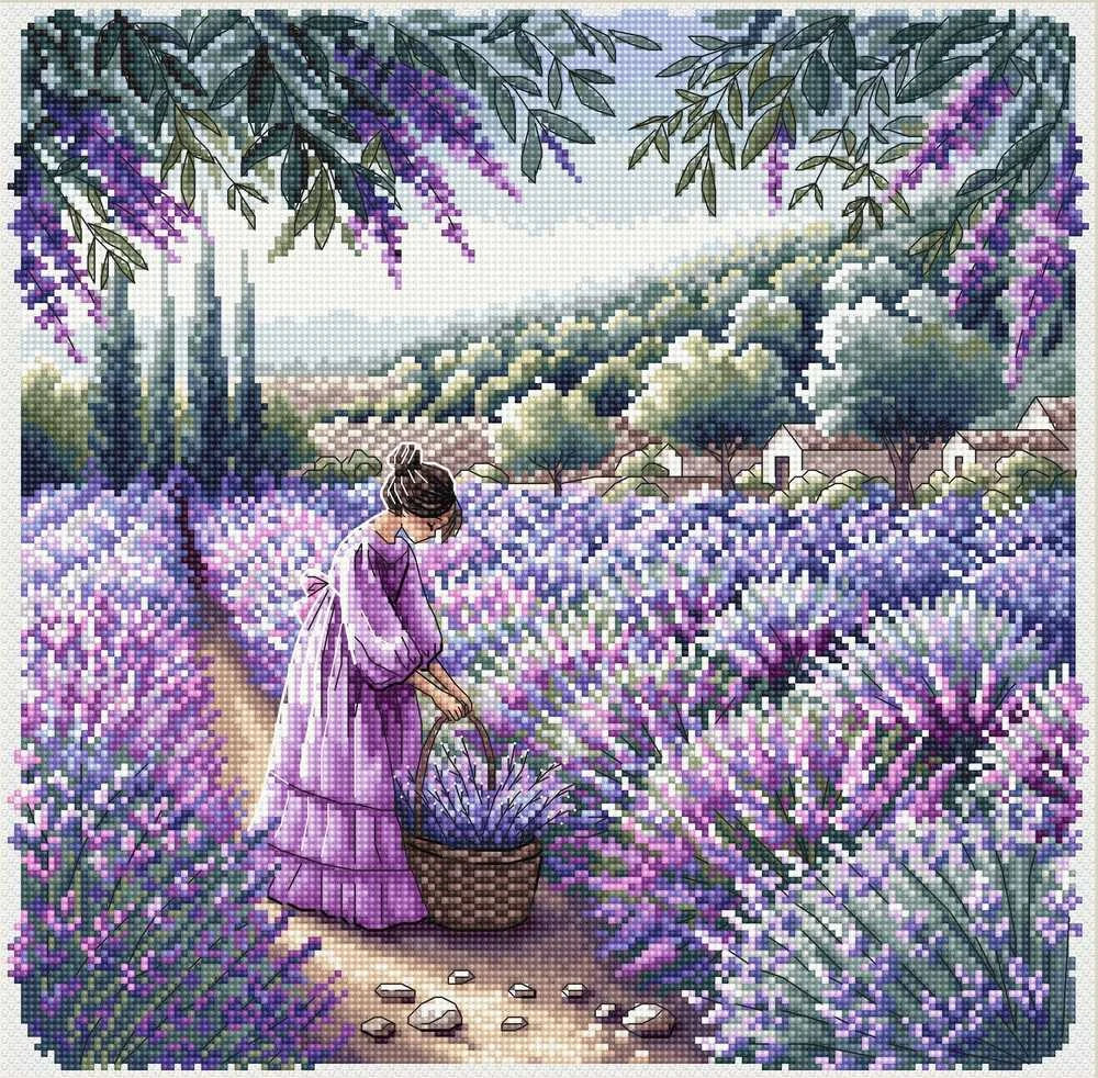 Ava Stitch Provanso kvapai – kryželiu siuvinėjimo rinkinys AVA-P031