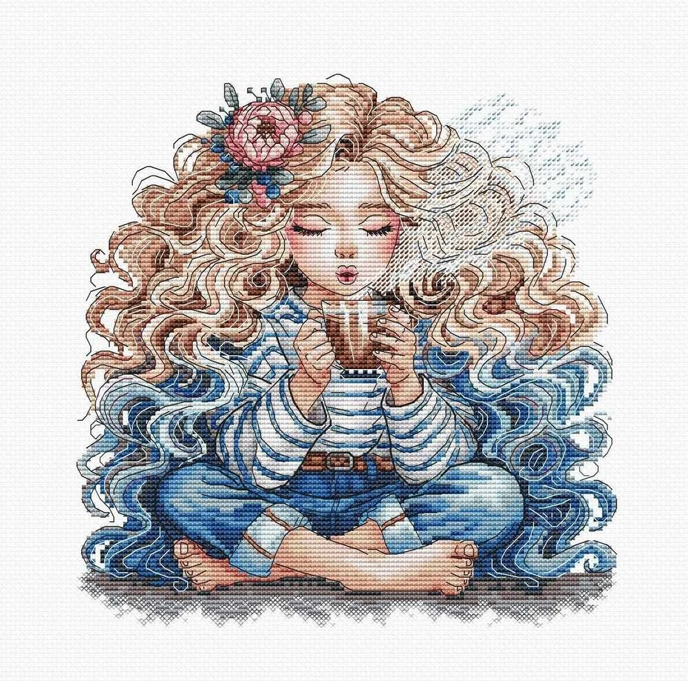 Ava Stitch Rami popietė – siuvinėjimo kryželiu rinkinys AVA-P025