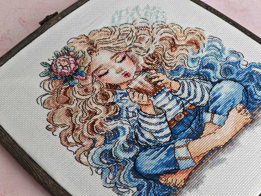Ava Stitch Rami popietė – siuvinėjimo kryželiu rinkinys AVA-P025