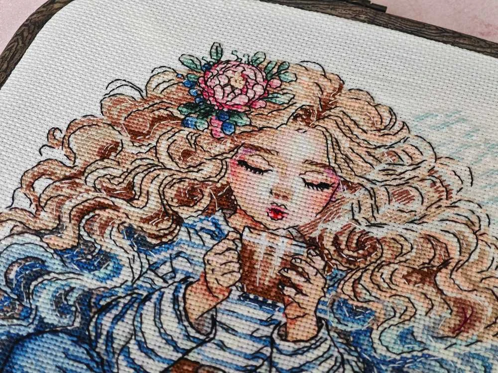 Ava Stitch Rami popietė – siuvinėjimo kryželiu rinkinys AVA-P025