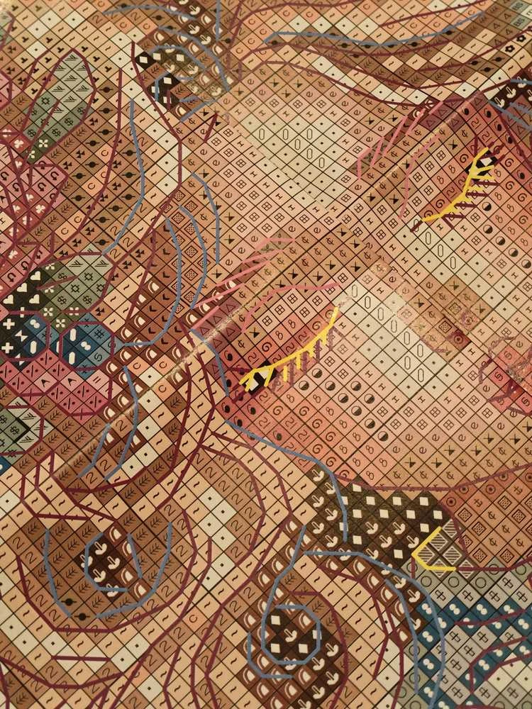 Ava Stitch Rami popietė – siuvinėjimo kryželiu rinkinys AVA-P025