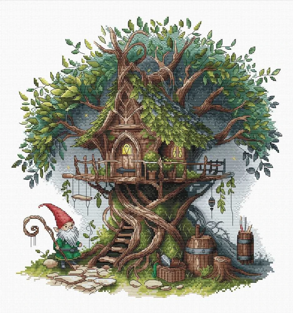 Ava Stitch Siuvinėjimo kryželiu rinkinys „Welcome to My Home“ AVA-P040