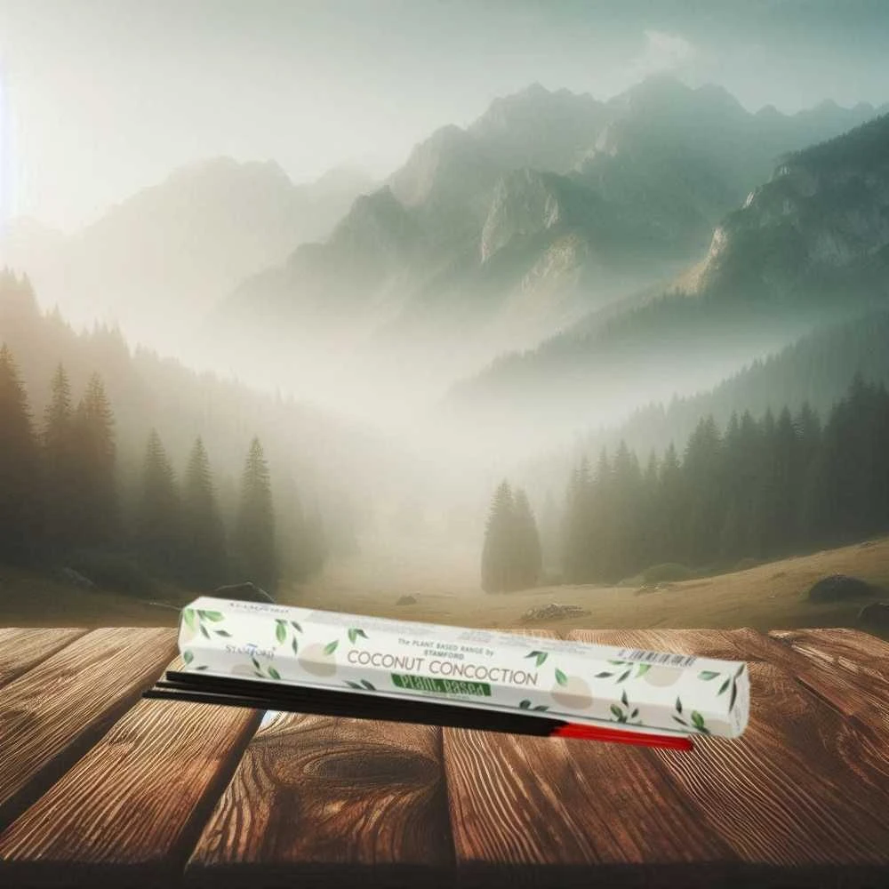Aw Artisan Aromatiniai Smilkalai - Stamford Premium Augalinės Kilmės Kokosų Mišinys 20 Lazdelių