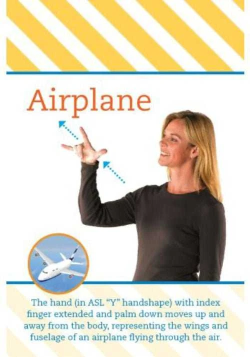 Hay House Baby Sign Language Flash (asl) Gestų Kortelės