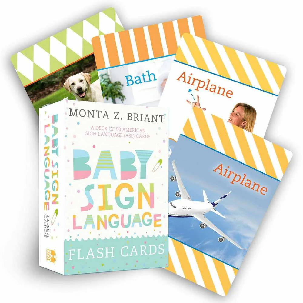 Hay House Baby Sign Language Flash (asl) Gestų Kortelės
