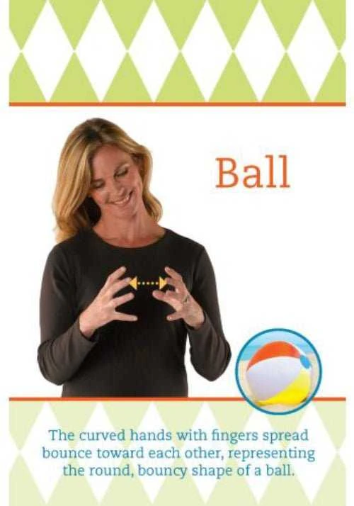 Hay House Baby Sign Language Flash (asl) Gestų Kortelės
