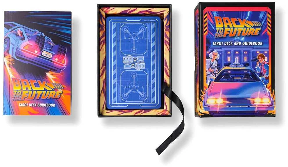 Insight Editions Atgal į ateitį Taro kortos – 78 kortų kaladė su gidu, puiki dovana gerbėjams