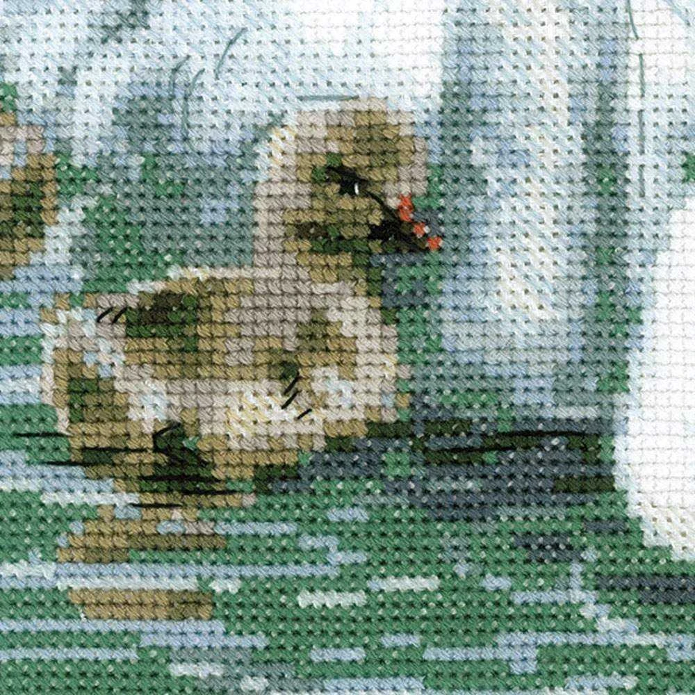 Baltas Swans siuvinėjimo rinkinys iš RIOLIS Nr.: 1726