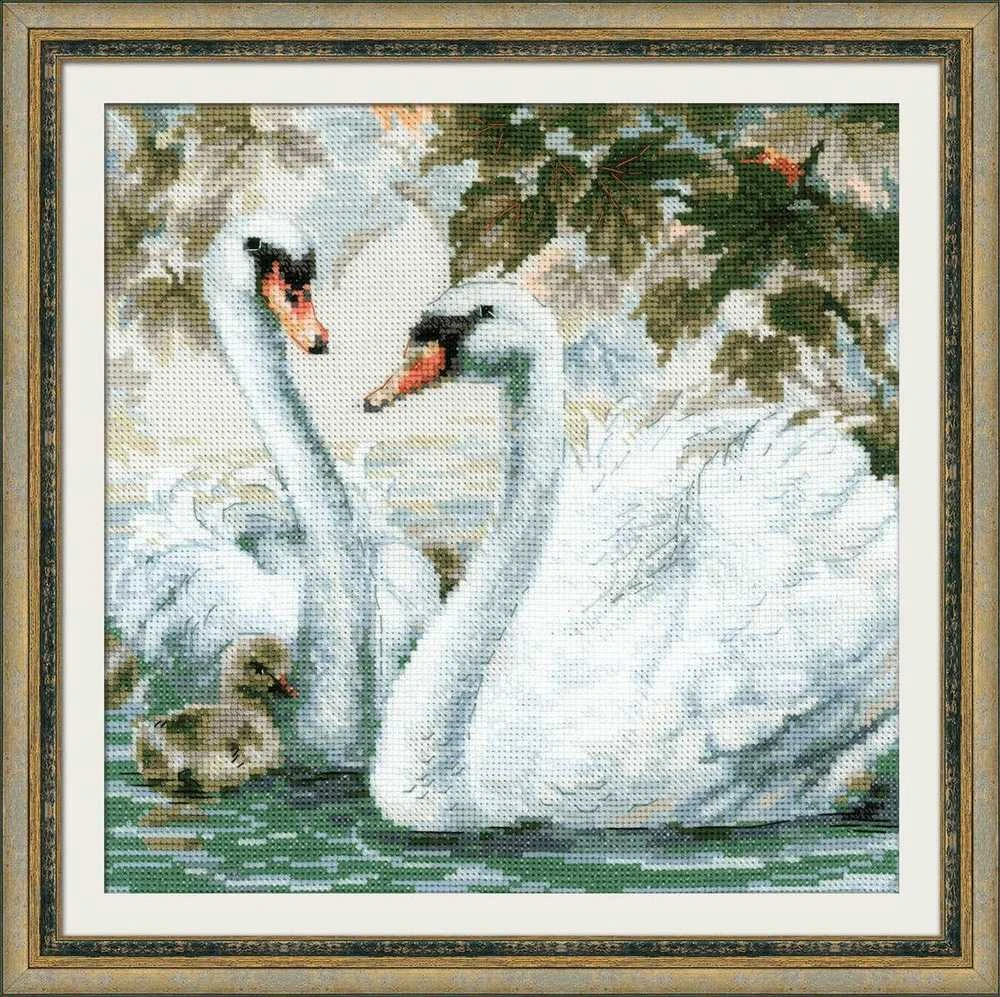 Baltas Swans siuvinėjimo rinkinys iš RIOLIS Nr.: 1726