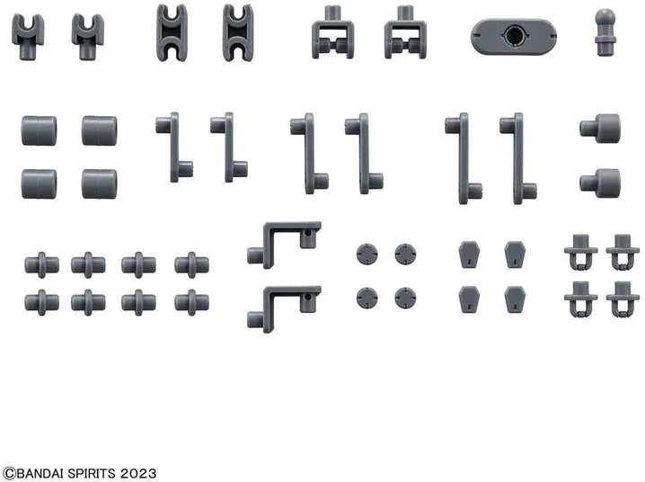 Bandai 30MM/30MS pritaikymo detalės: grandinės ir multijungtys 65094