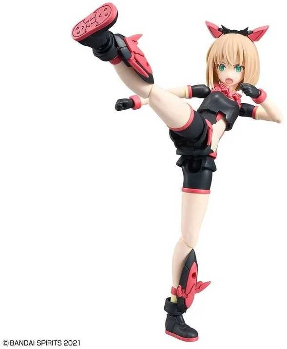 Bandai 30MS Tiasha Dahlia Wear B plastikinis Gunpla rinkinys