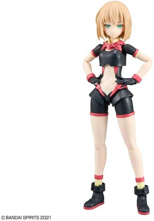 Bandai 30MS Tiasha Dahlia Wear B plastikinis Gunpla rinkinys