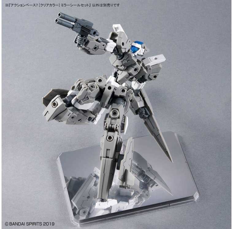 Bandai 7 SKAIDRIOS SPALVOS „ACTION BASE“ [VEIDRODŽIO LIPDUKŲ RINKINYS]