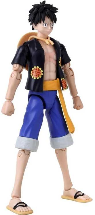 Bandai ANIME HEROES One Piece figūrėlė su priedais, 16 cm - Monkey D. Luffy (Dressrosa Version)