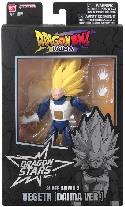Bandai DRAGON BALL DRAGON STARS - VEGETA SSJ 3 (DAIMA VER.)