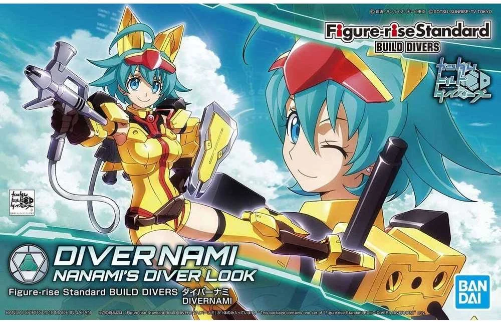 Figurine collector's BANDAI Rise Build Divers Diver Nami (From 8 metai)