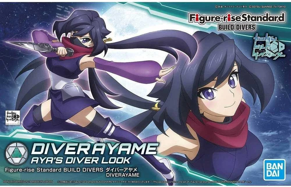 Figurine collector's BANDAI RISE BUILD DIVERS DIVER AYAME