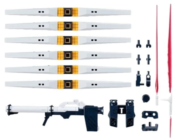 Bandai Gunpla 19 papildomų dalių rinkinys – Fin Funnel priedai modeliams