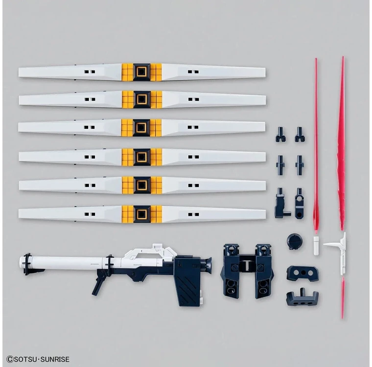 Bandai Gunpla 19 papildomų dalių rinkinys – Fin Funnel priedai modeliams