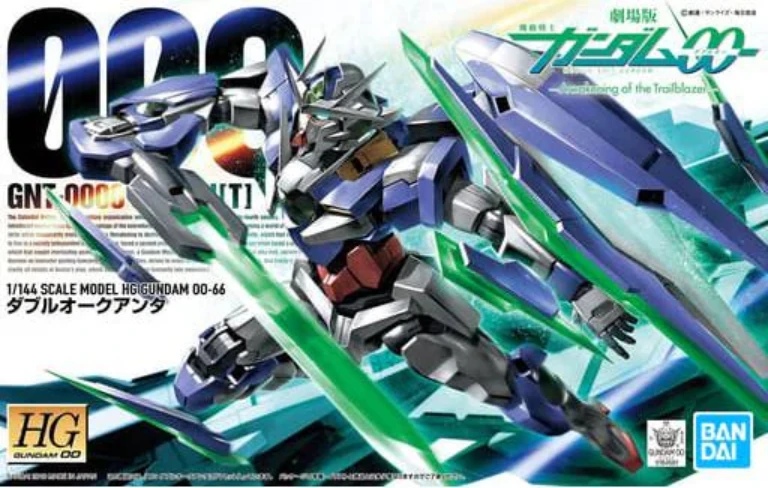 Bandai Gunpla HG 1/144 00 QAN[T] plastikinis surenkamas modelis