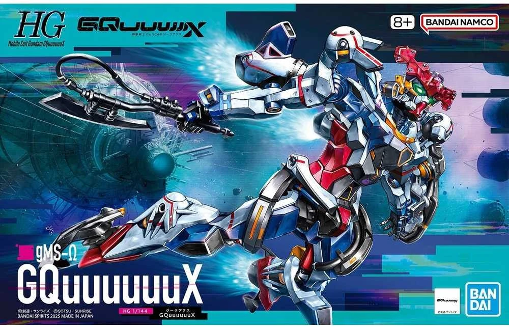 Bandai Gunpla HG GQuuuuuuX gMS-Ω 1/144 plastikinis rinkinys