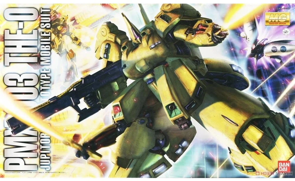 Bandai Gunpla MG 1/100 PMX-003 The-O surenkamas plastikinis modelis