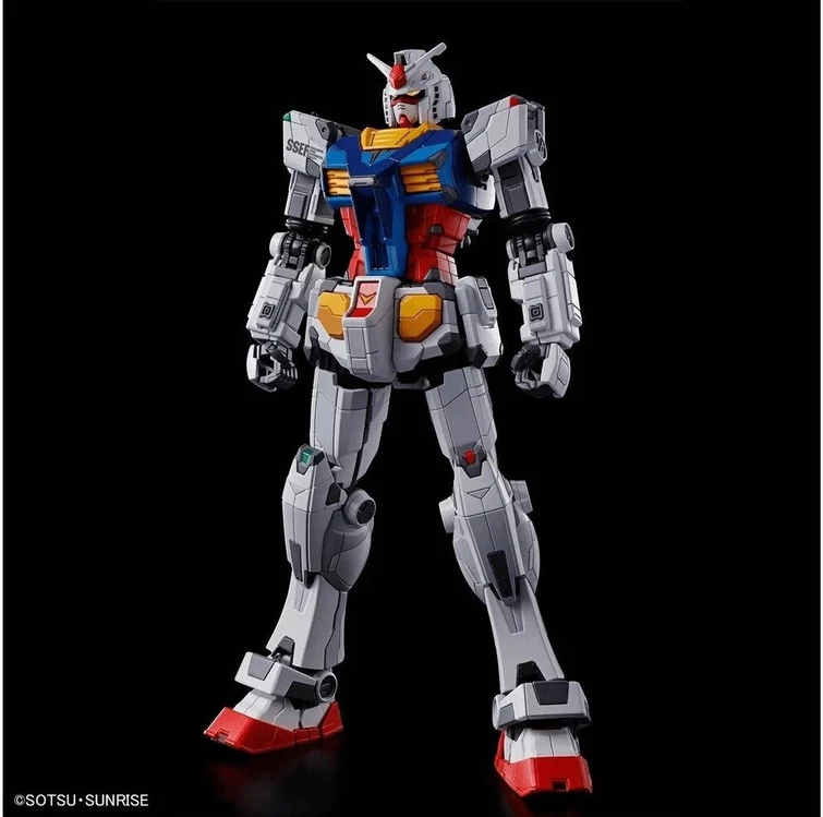 Bandai Gunpla modelis HG RX-78F00/E Gundam EXPO2025 Feather Unit 1/144 73584