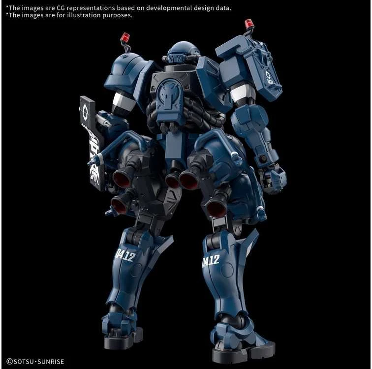 Bandai Gunpla Police Zaku MS-06-SSP 1/144 plastikinis modelis
