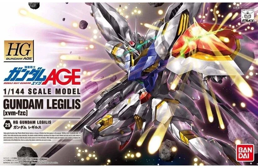 Bandai HG Gundam Legilis 1/144 surenkamas Gunpla modelis 60370