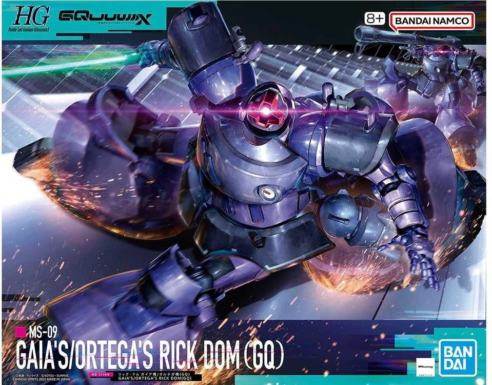 Bandai HG Rick Dom MS-09 1/144 plastikinis Gunpla modelis