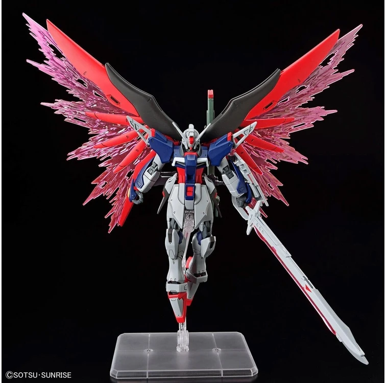 Bandai HGCE 1/144 „Destiny Gundam“ II specifikacija ir Zeuso siluetas